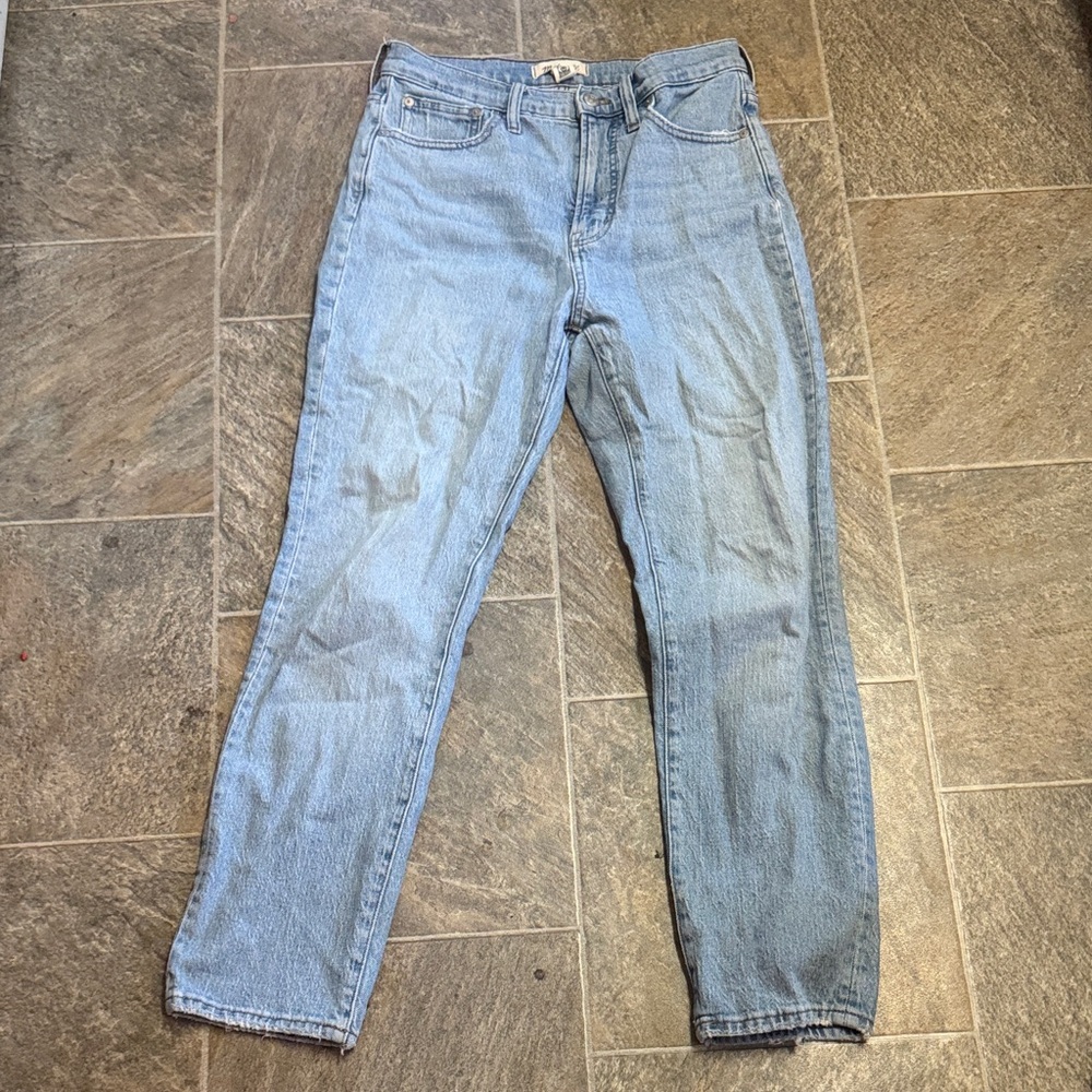 Madewell Light Blue Straight Leg Jeans